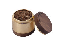 Grinder "Round Wooden" 4-tlg., Ø 6,2 cm...