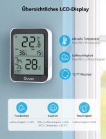 Govee Thermometer Hygrometer mit App Datenspeicherung...