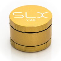 SLX Grinder Aluminium Non Sticky 62 mm, Yellow