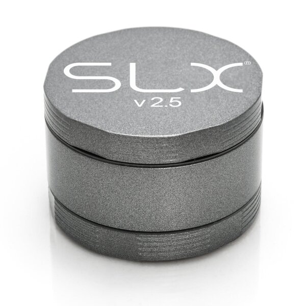 SLX Grinder Aluminium Non Sticky 62 mm, Silver