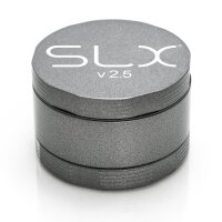 SLX Grinder Aluminium Non Sticky 62 mm, Silver